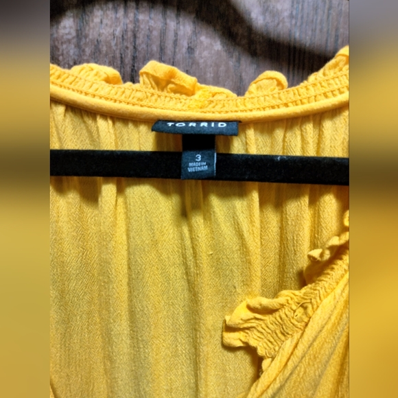 Torrid Ruffle Tunic - Picture 2 of 10